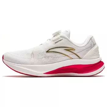 Anta Champion 2 Pro Sports Удобные нескользящие износостойкие кроссовки с низким верхом для бега мужские кроссовки белые красные 112345582S-1 42