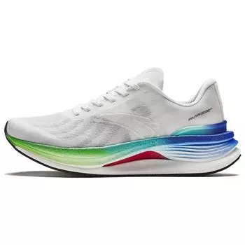 Anta Champion 3 Pro Nitrogen Technology Shock Absorption Durable Breathable Low-Top Long Distance Running Shoes Men sneaker Paper-White 112425561-7 42.5