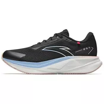 Anta Champion 3 SE Comfortable Versatile Shock Absorbing Durable Low Top Casual Running Shoes Women sneaker Black 122515532-4 36.5