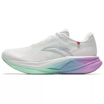 Anta Champion 3SE Удобные Универсальные Амортизирующие Прочные Кроссовки с Низким Верхом для Повседневной Носки и Бега Женские кроссовки Белые Фиолетовые Зеленые 122515532-6 35.5