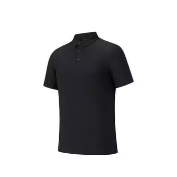 Anta Champion All-Weather Series Casual Solid Color Simple Versatile Breathable Sports Polo Shirt Men tops 152530105-1 M