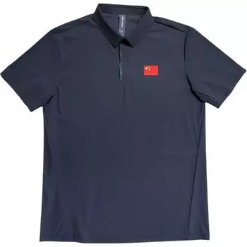 Anta Champion All-Weather Series дышащая удобная повседневная спортивная рубашка-поло для мужчин Jing-Mo-Blue 152420124-2 S