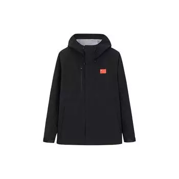 Anta Champion All-Weather Series Hooded Straight Fit Comfortable Jacket Men Jacket Basic-Black 152350608-1 XL