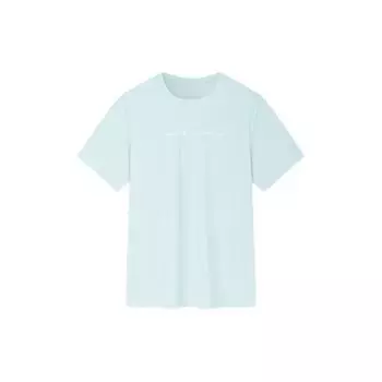 Anta Champion All-Weather Series Letter Round Neck Pullover Short Sleeve T-Shirt Men Tops 152330103-4 L