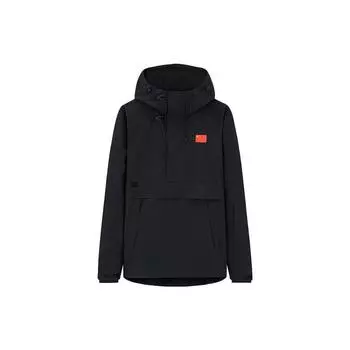 Anta Champion All-Weather Series National Flag Woven Sports Hoodie Men hoodies Basic-Black 172350601-2 M