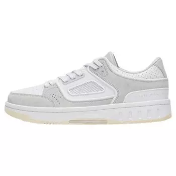 Anta Champion All-Weather Series Non-Slip Shock Absorption Low-Top Sneakers Men Sneakers White Gray 112318011A-2 43
