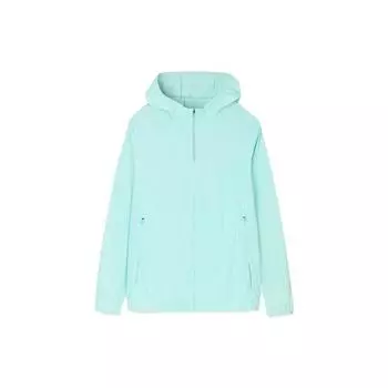 Anta Champion All-Weather Series однотонная дышащая куртка с капюшоном и длинными рукавами мужская куртка зеленая 152320609-5 L