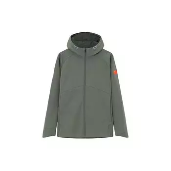 Anta Champion All-Weather Series однотонная теплая тканая спортивная куртка с капюшоном на молнии мужские куртки небесно-зеленого цвета 152410611-4 2XL