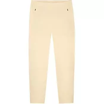 Anta Champion All-Weather Series однотонные прямые трикотажные спортивные брюки с высокой талией женские плавки цвета хаки 162430308-1 XS