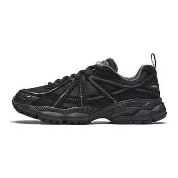 Anta Champion All-Weather Series Retro универсальные нескользящие дышащие прочные низкие кроссовки для папы мужские кроссовки черные серые 112448802A-2 40