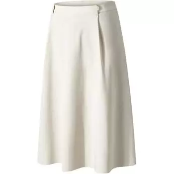 Anta Champion All-Weather Series Solid Color Simple Quick-Dry Casual Long Skirt Women skirts Raw-Wood-Color 162520201-1 XL