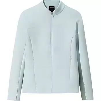Anta Champion All-Weather Series Solid Color Stand Collar Zip Sports Long Sleeve Jacket Women Jacket Cloud-Blue 162440703-2 S