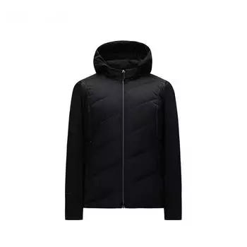 Anta Champion All-Weather Series Solid Color Zipper Hooded Comfortable Breathable Fleece Warm Versatile Down Jacket Women Outerwear 162510616-2 M
