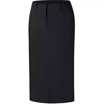 Anta Champion All-Weather Series Solid High-Waisted Comfortable Breathable Versatile Casual Long Skirt Women skirts Basic-Black 162520207-2 S