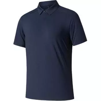 Anta Champion All-Weather Series Sports Casual Simple Pullover Short Sleeve Polo Shirt Men Polo Shirts Jing-Mo-Blue 152520140-6 M