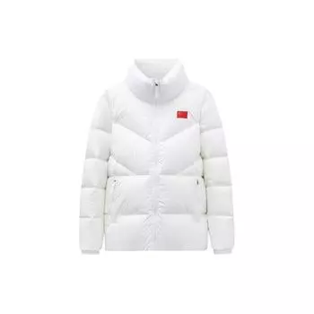 Anta Champion All-Weather Series Stand Collar Casual Sports Long Sleeve Down Jacket Men Upperwear Paper-White 172410902-1 2XL