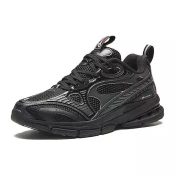 Anta Champion All-Weather Series удобные универсальные простые амортизирующие нескользящие низкие кроссовки для бега женские кроссовки черные 922345568A-1 38