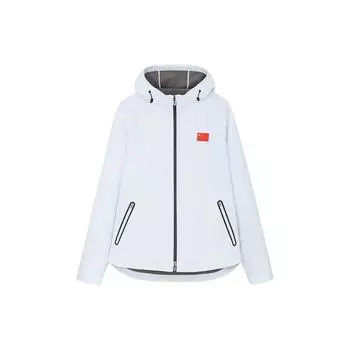 Anta Champion All-Weather Series Winter Olympic Flag Hooded Long Sleeve Jacket Men Jacket Pure-White 152350609-1 XL