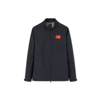 Anta Champion All-Weather Series Woven Sports Casual Long Sleeve Jacket Men Jacket Basic-Black 452340807-1 L