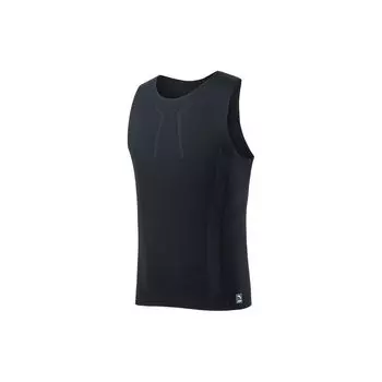 Anta Champion Fitness Training Series однотонный круглый вырез без рукавов жилет мужской топ черный 152230101-3 M