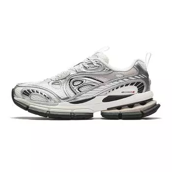 Anta Champion G01 Comfortable Versatile Non-Slip Wear-Resistant Breathable Low-Top Casual Shoes Women sneaker Silver 122518807A-1 36.5
