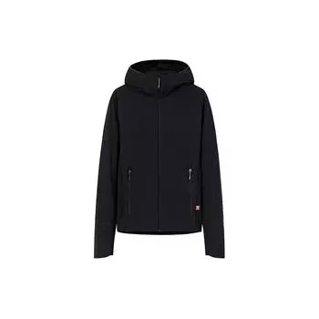 Anta Champion Hiking Series однотонная повседневная теплая куртка с капюшоном женские куртки Basic-черный 162410804-2 XL