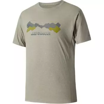 Anta Champion Outdoor Series Letter Round Neck Breathable Versatile Casual Short Sleeve T-Shirt Unisex Tops Mallow-Gray 152520123-4 S