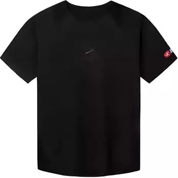 Anta Champion Outdoor Series Solid Color Round Neck Comfortable Breathable Versatile Short Sleeve T-Shirt Men T-Shirts Basic-Black 152510102-3 L
