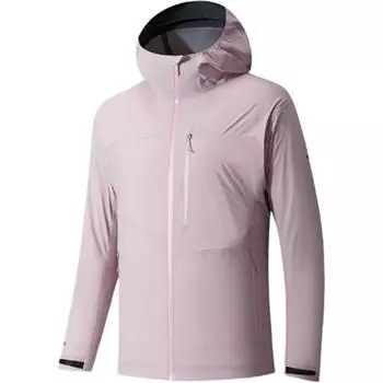 Anta Champion Outdoor Series Solid Color Zipper Hooded Versatile Casual Windbreaker Men Outerwear Light-Dusty-Pink 152530624-5 S