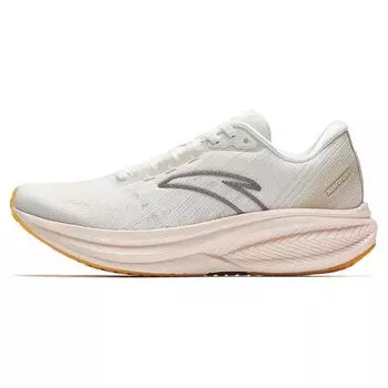 Anta Champion Running Shoes 3 Nitrogen Technology Shock Absorption Durable Low-Top Running Shoes Women sneaker White Gray 122435562-2 36