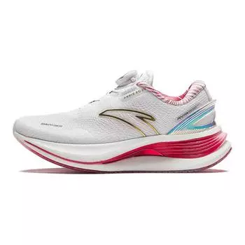 Anta Champion Running Shoes 3rd Generation Pro Men Running Shoes White Red Gold 112435598R-1 41