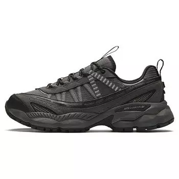 Anta Champion Series AG02 с круглым носком, удобные, амортизирующие, нескользящие, низкие повседневные туфли, мужские кроссовки, черные 112418802A-1 39