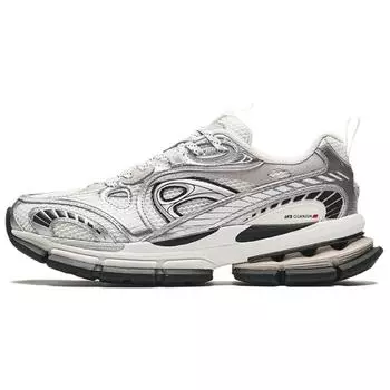 Anta Champion Series AG-G01 Нескользящие износостойкие низкие повседневные туфли женские кроссовки серебристо-белые 122438805A-2 37.5