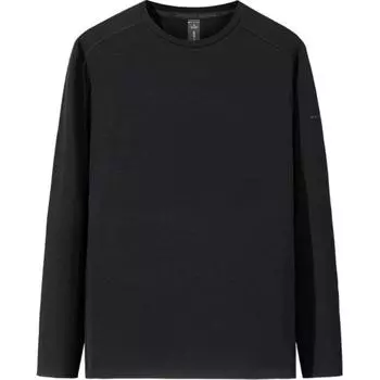 Anta Champion Series Comfortable Casual Simple Round Neck Long Sleeve Knit Sweater Men tops Basic-Black 152440416-1 M