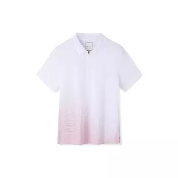 Anta Champion Series Gradient Logo Letter Pullover Polo Shirt Women tops Cloud-Mist-Pink 162320142-3 M