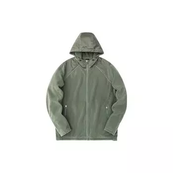 Anta Champion Series однотонная вязаная спортивная куртка с капюшоном мужская верхняя одежда темно-зеленый хаки 152310706-1