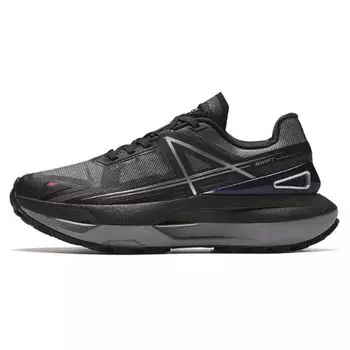 Anta Кроссовки для бега Champion Series Rain Swallow, прочные, нескользящие, женские, черные 122416601A-1 36.5