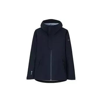Anta Champion Series Solid Color Zipper Hooded Long Sleeve Waterproof Jacket Men Jacket Night-Sea-Black 152340614-3 L