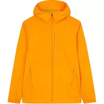 Anta Champion Series Woven Sun Protection Hooded Sports Long Sleeve Windbreaker Men Upperwear Golden-Autumn-Orange 152430609-4 L