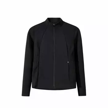 Anta Champion Серия Всепогодная Однотонная На молнии Воротник-стойка Удобная Дышащая Универсальная Флисовая Теплая Спортивная куртка Женские куртки 162510707-3 L