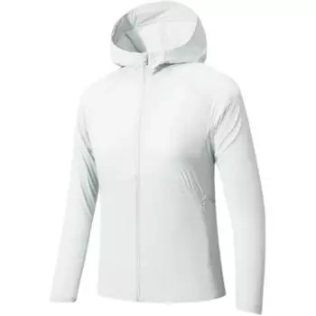 Anta Champion Серия Всепогодная Спортивная Повседневная Минималистичная Однотонная Куртка с Капюшоном Женские куртки Мятно-зеленый 162520618-2 L