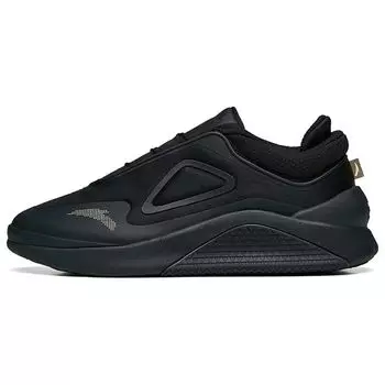 Anta Champion Shock Absorbing Non-Slip Reathable Low Top Casual Shoes Men Shoes Black 112227710A-2 41