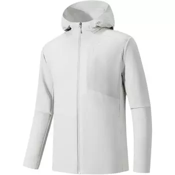 Anta Champion Travel Series Sports Minimalist Solid Color Hooded Zipper Comfortable Versatile Loose Jacket Men Jacket 152530711-1 L