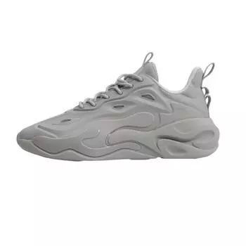 Anta Chao Bai Huo Xing Pro Удобные Модные Увеличивающие Рост Износостойкие Нескользящие Низкие Повседневные Мужские Повседневные Туфли Серый 112518804R-1 39