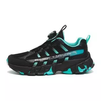 Anta Childrens Mountain Language Sports Low-Top Casual Shoes Kids Casual Shoes Black Blue 312318802-5 36