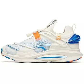 Anta China Aerospace Collaboration UFO Breathable Wear-Resistant Non-Slip Low-Top Running Shoes Men Running Shoes Extreme-Day-White 912045511-10 41