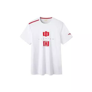 Anta China Ice And Snow Sports футболка с круглым вырезом, мужские топы, белые 152227167-1 L