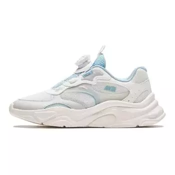 Anta Classic Versatile Non-Slip Wear-Resistant Low-Top Kids Running Shoes Kids Running Shoes White Gray A22438884-1 35