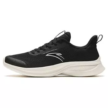 Anta Cloud Boundary Shock Absorbing Breathable Lightweight Low Top Running Shoes Men sneaker Black 912415521-2 42.5