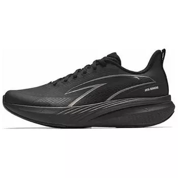 Anta Cloud Tracking Comfortable Versatile Non-Slip Wear-Resistant Low-Top Running Shoes Men sneaker Black Silver 112515522-5 39